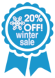 20% off winter sale